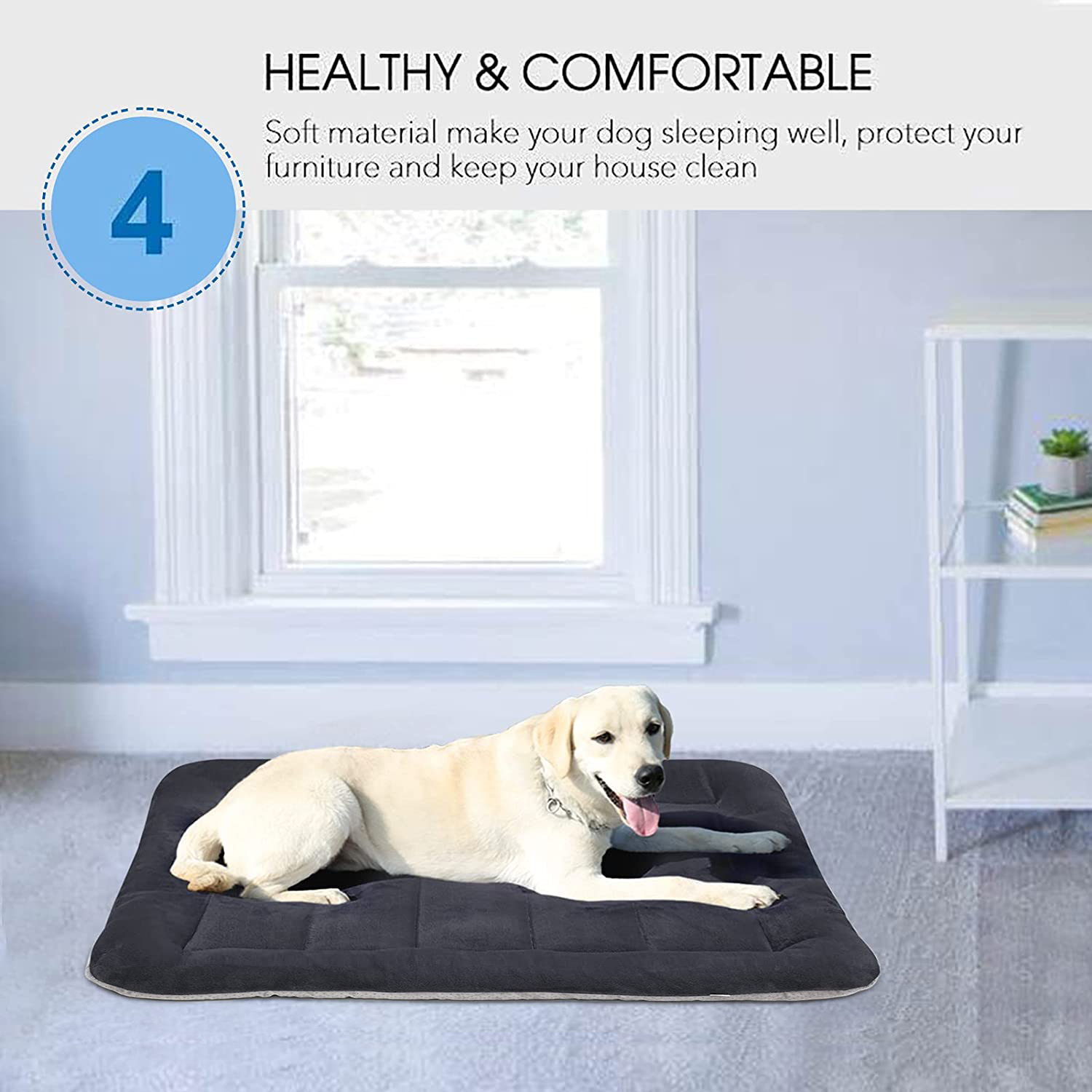 Hero Dog Cat Bed Large Portable Puppy Cushion Soft Big Sleeping Mat Washable 300 Cycles · v2